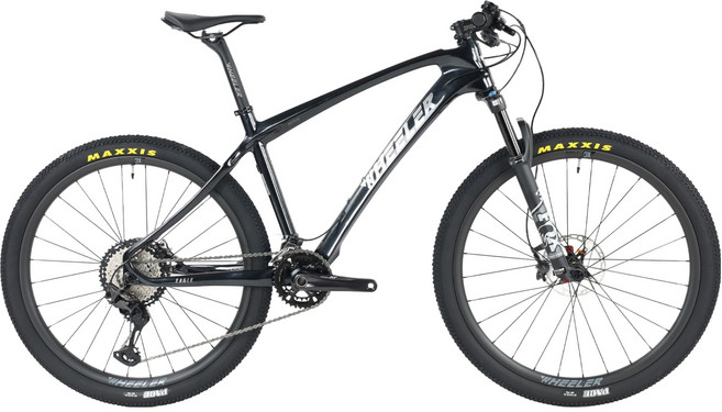 휠러 카본 이글 27.5 폭스 시마노XT 24단 MTB자전거 S 방문설치, 그레이, 1개, 180cm