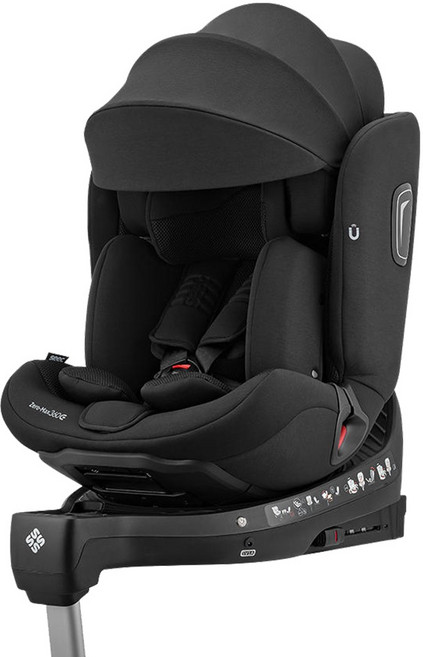 시크 제로맥스360E 회전형 카시트 일체형, 시크 블랙