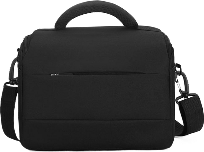 썬앤드림 캐논 니콘 소니 숄더백 카메라 가방 스몰 23 x 13 x 17 cm, 블랙, 1개