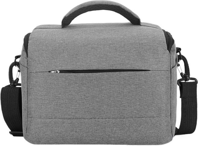 썬앤드림 캐논 니콘 소니 숄더백 카메라 가방 라지 26 x 15 x 21 cm, 그레이, 1개