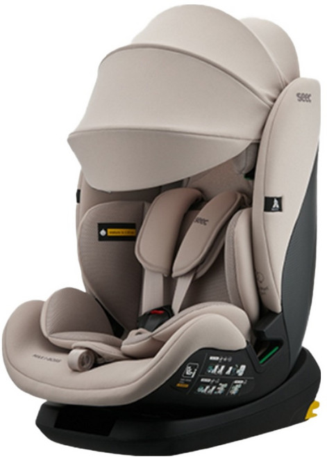 시크 맥스 아이보스 아이 사이즈 토들러 주니어 카시트 일체형, 토프 브라운