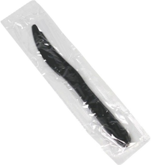 이로울생활 일회용 나이프 블랙, 100개, 1개입