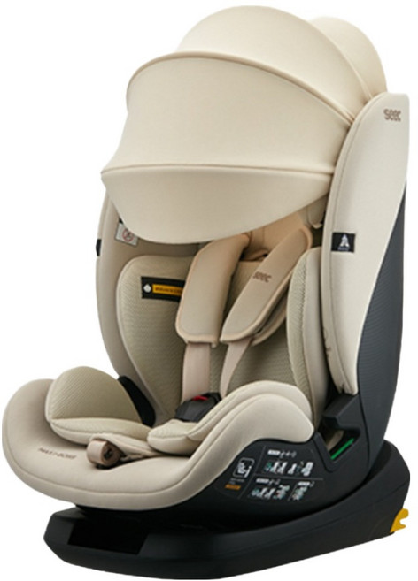 시크 맥스 아이보스 아이 사이즈 토들러 주니어 카시트 일체형, 킬림 베이지