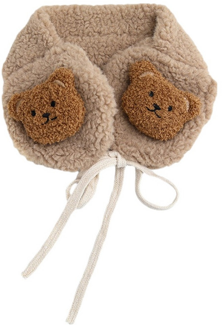 키즈트리 아동용 곰돌이 뽀글이 귀마개 ET-050