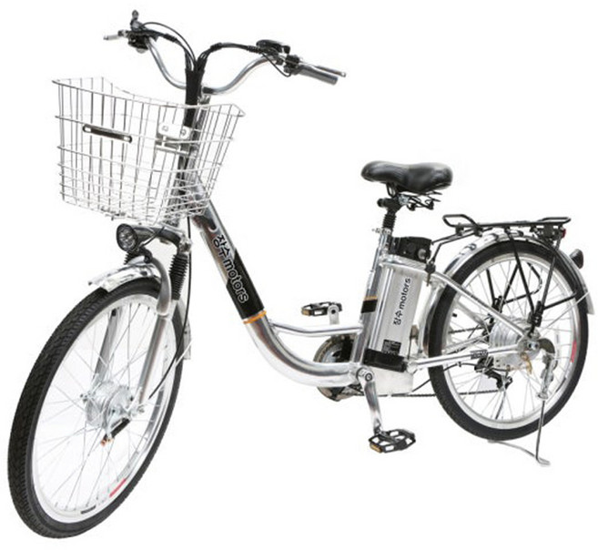 이지라이드 KJ24 60.9cm 36V 500W 14Ah 삼성셀 장수 전기 자전거 고객직접설치, 실버, 알루미늄