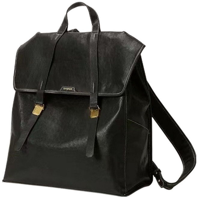 Gold Road 現代筆電後揹包, 黑色