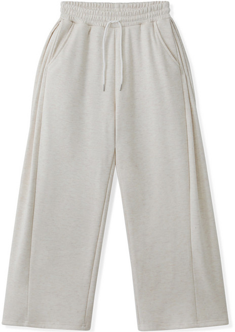 엠엔씨 남녀공용 소프트 기모 사이드 핀턱 와이드 팬츠 MDIP972LJ