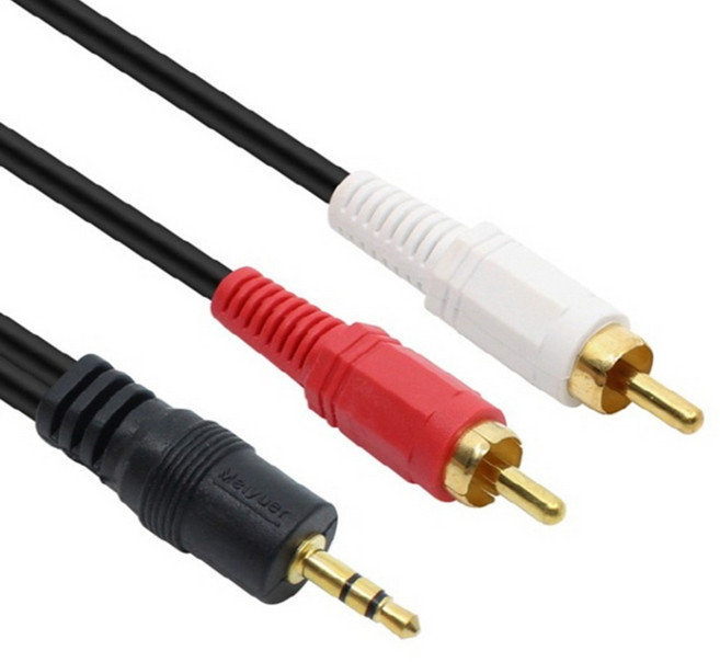 엠비에프 1ST2RCA 케이블 5m, 1개, MBF-S2R500M