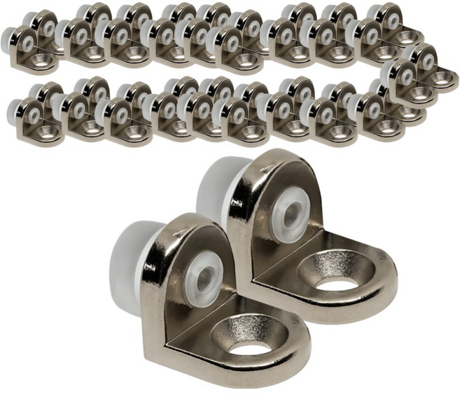 리빙이프 유리선반 평다보, 그레이, 40개