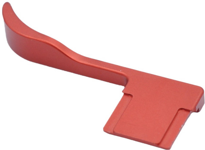 圓形好用相機熱靴指柄 紅色 A7C, 1個, 單一商品