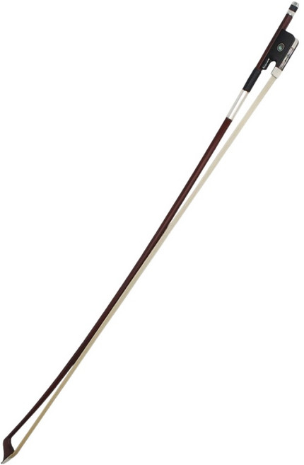 VOAZ 大提琴弓 珍珠母貝裝飾 巴西木 黑檀木馬尾庫 CB24, 1個