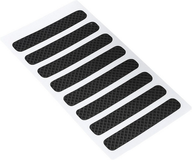 웰티움 아이폰 에어팟 디지털 기기 미끄럼방지 논슬립 테이프 10 x 50 mm, 블랙, 20개