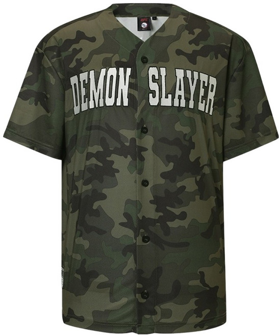 UFCSPORT 귀멸의 칼날 멸 메가핏 베이스볼 저지 반팔 티셔츠 U2SSW2389CM