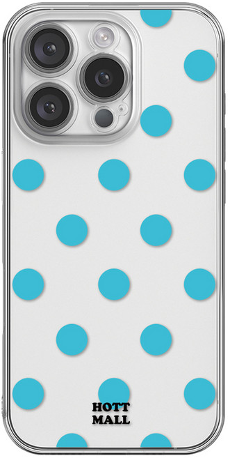 핫티몰 파랑 도트 휴대폰 케이스