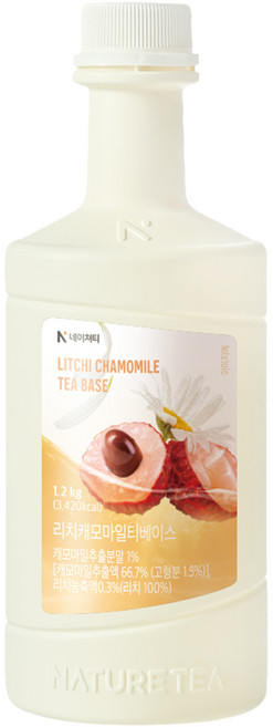 네이쳐티 리치 캐모마일 티베이스, 1.2kg, 1개