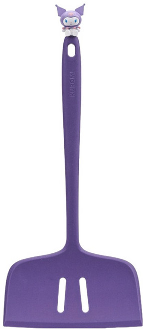 LiLFANT 庫洛米剪影公仔矽膠寬版鍋鏟, 紫色, 1個