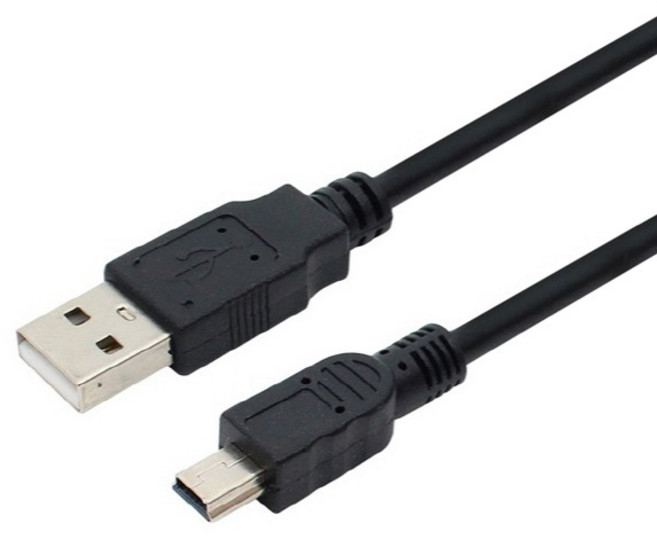 엠비에프 MBF USB2.0 미니5P 케이블 MBF-UM220N, 1개, 2m