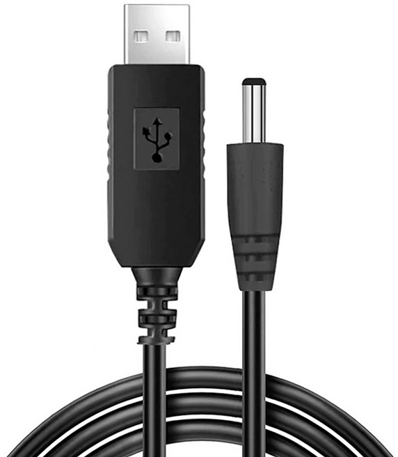 엠비에프 USB 5V to DC 9V 전원 승압 케이블 MBF-UP5V9N, 1개, 1m