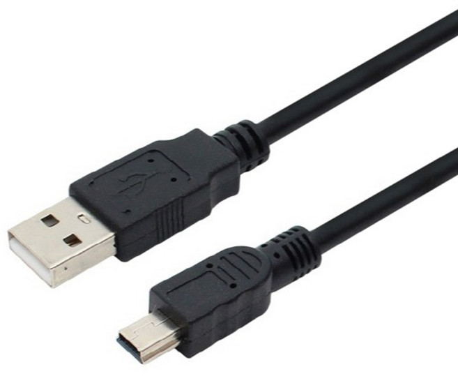 엠비에프 MBF USB2.0 미니5P 케이블 MBF-UM210N, 1개, 1m