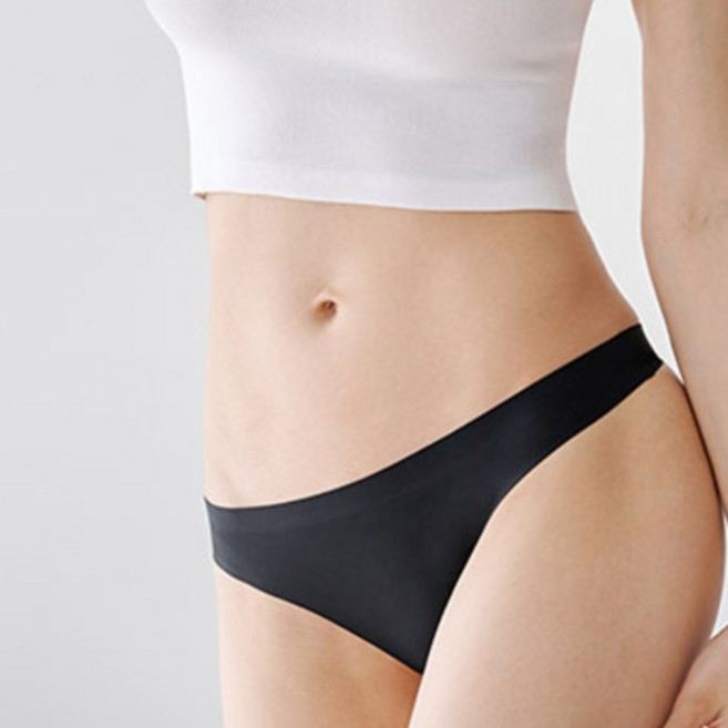 innerism 女性無痕丁字褲 3件組, NTP 黑色3