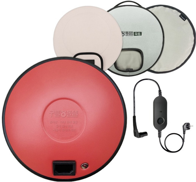 구들장돌뜸 개인용 전기 온열 찜질기, 혼합색상, SUN