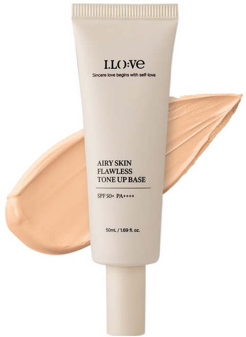 아이로베 에어리 스킨 파데프리 톤업 베이스 50ml, 1개, 베이지