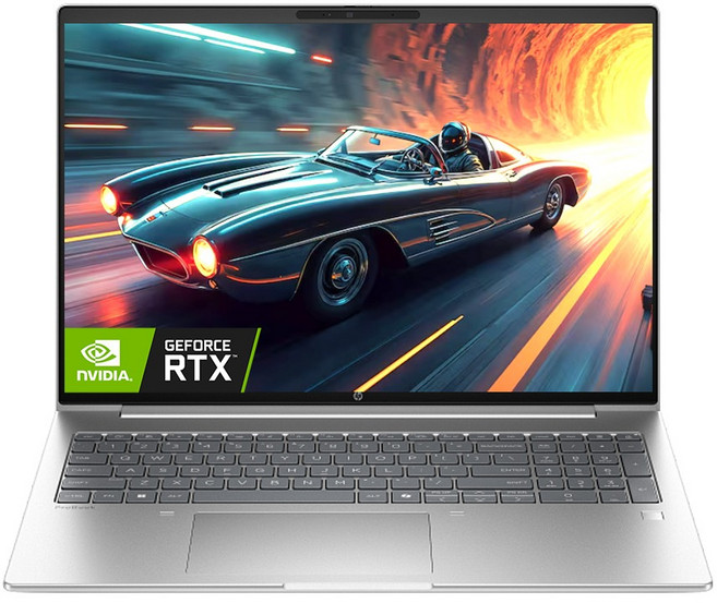 HP 2025 프로북 4 G1i 16 AI 코어Ultra7 인텔 14세대 지포스 RTX 3050, 실버, 512GB, 24GB, WIN11 Pro, 16-CG6G3PT