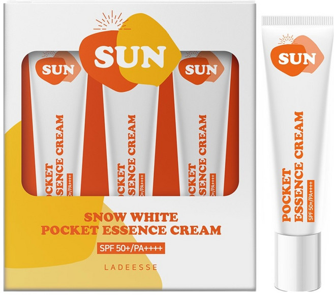 라디에스 포켓 에센스 선크림 SPF50+ PA++++, 3개, 10ml