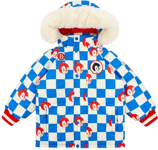 BEBE DE PINO 兒童款 All Over Hugo 滑雪外套 BP34JP326