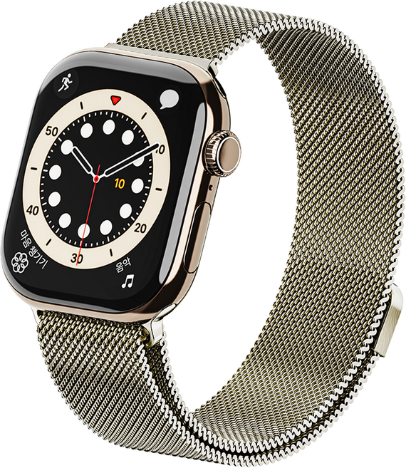 빅스킷 애플워치 호환 밀레니즈 스트랩, 스타라이트, 1개