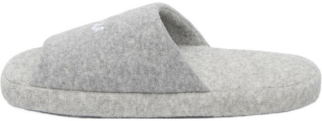 LECAF 男女通用毛巾布拖鞋 LE5Q004, 灰色, 235