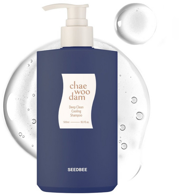 SEEDBEE Chaeudam 深層清潔涼感洗髮精, 500ml, 1個