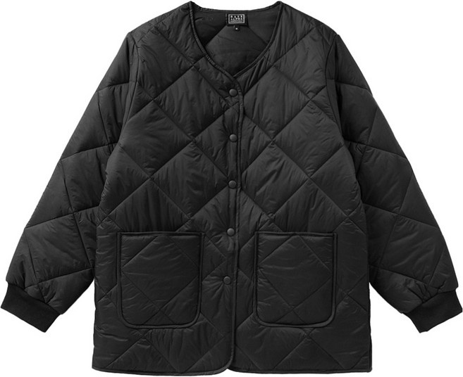 BASE ALPHA ESSENTIALS 女款 寬鬆版型外口袋菱格紋絎縫夾克