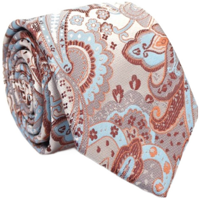 DeepTalk 男士滿版圖案休閒西裝領帶 25DT1046