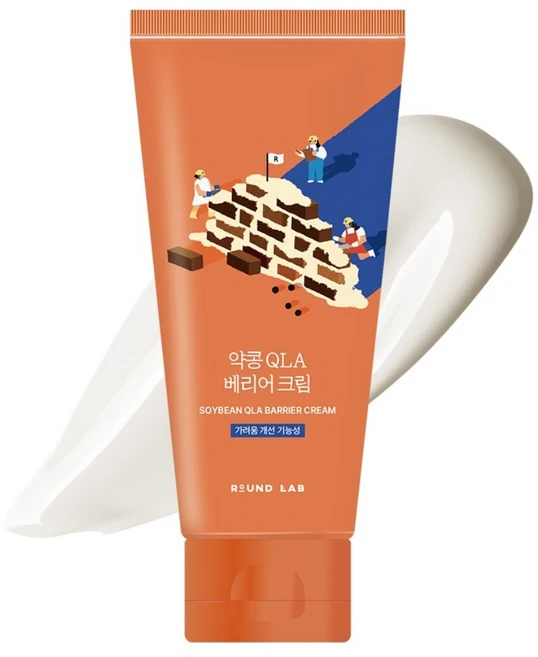 라운드랩 약콩 큐엘에이 베리어 크림, 1개, 80ml - 쿠팡