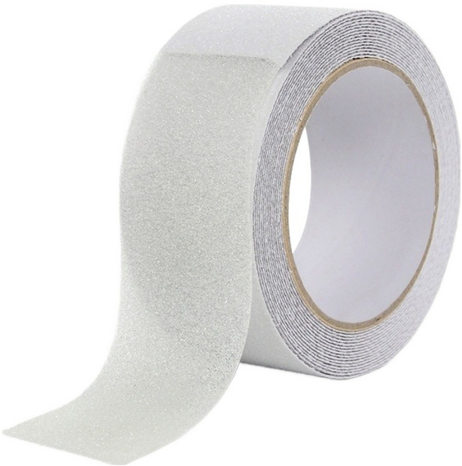 미르센트 욕실 계단 미끄럼방지 테이프, 무광 투명, 1개