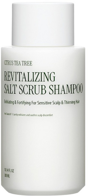 커리쉴 리바이탈라이징 솔트 스크럽 샴푸 꽃내음, 300ml, 1개