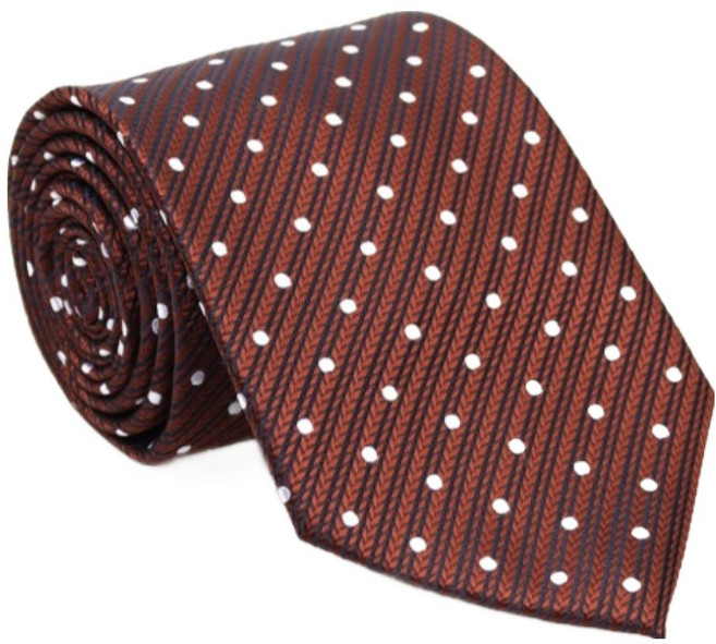 딥톡 남성용 도트 패턴 캐주얼 정장 넥타이 25DT1031