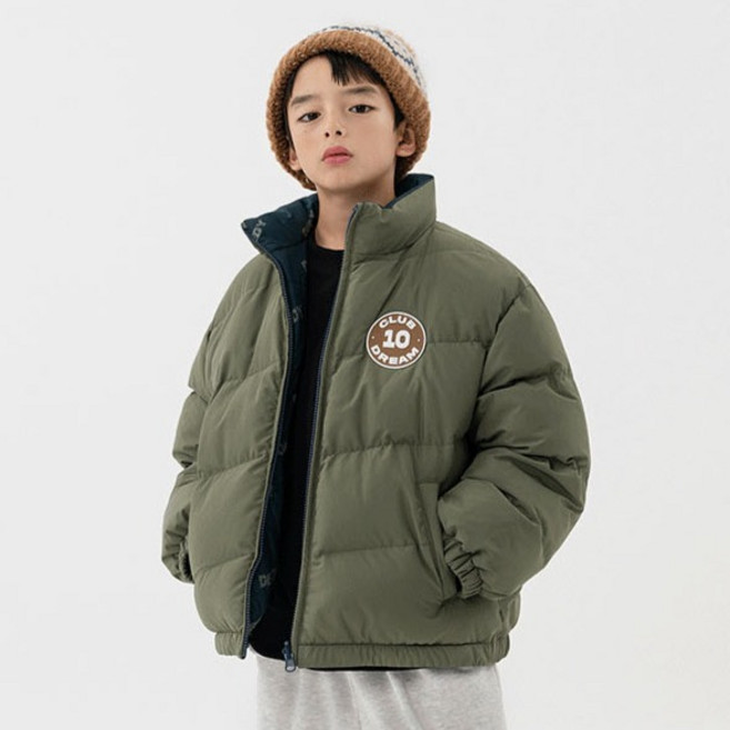 틴플로우 아동용 클럽10 리버시블 패딩 TEJG580