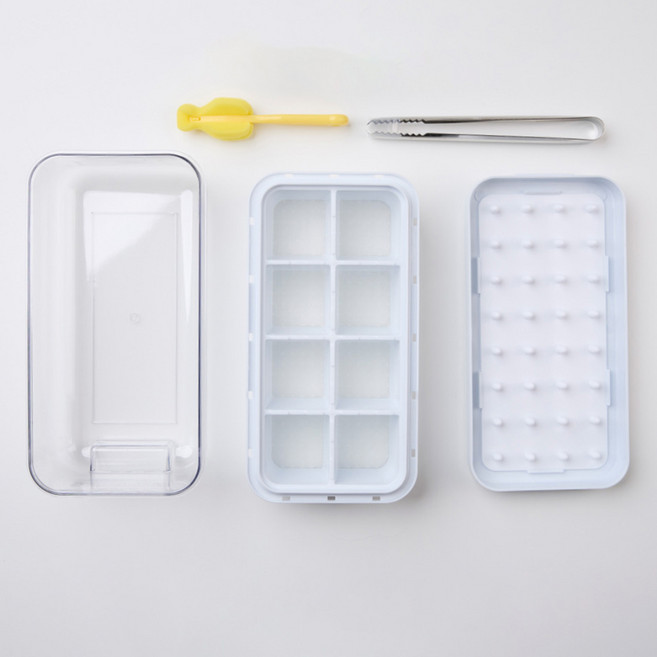 하우심플 시즌3 자이언트푸쉬 얼음트레이, 화이트, 1세트