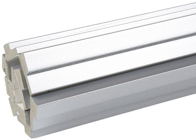 튼튼한 PS 습기차단 인테리어 벽면 리폼 패널 템바보드 사각 실버 120 x 40 cm TRA-407, 3세트