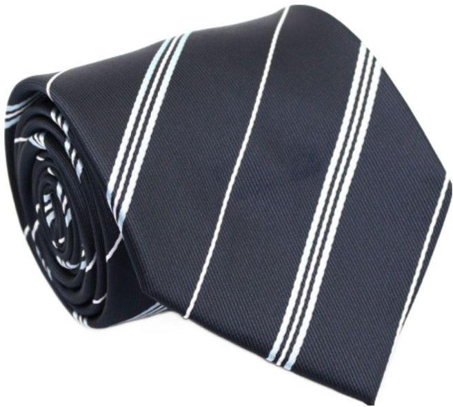 DeepTalk 男士條紋休閒西裝領帶 25DT1052