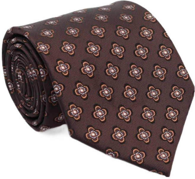 딥톡 남성용 올오버 정장 패턴 캐주얼 넥타이 25DT1044