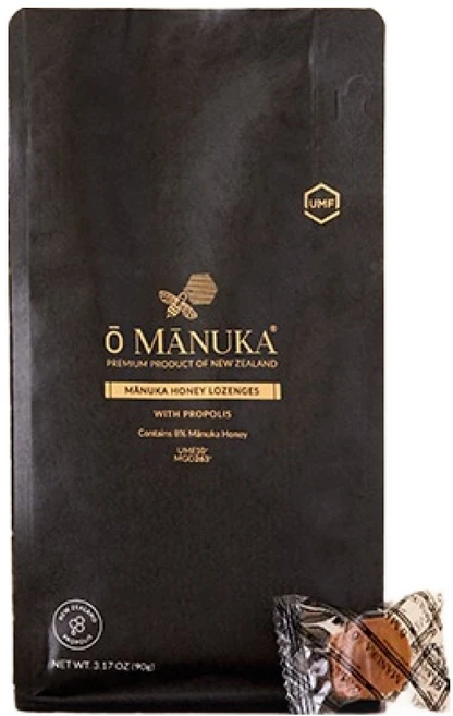 오마누카 마누카꿀 프로폴리스 로젠지 UMF / MGO 263+ 캔디, 90g, 1개 - 쿠팡