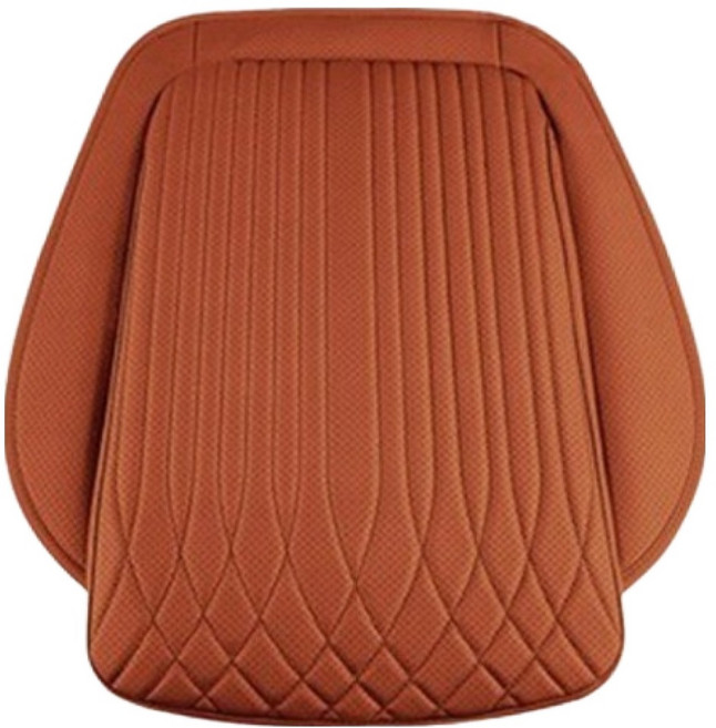 카사장 안밀 자동차 방석 앞열 1인용, 새들브라운, 1개
