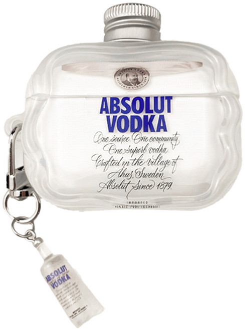 비비파이 미니 스피릿 보틀 에어팟 케이스 + 키링 세트, 보드카, 1세트, 에어팟 프로