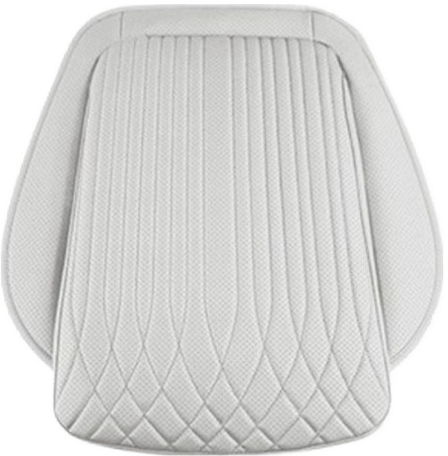 카사장 안밀 자동차 방석 앞열 1인용, 오프화이트, 1개