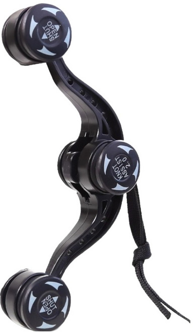 즐낚 FG노트 어시스트 2.0 쇼크리더 매듭 결속기, 블랙, 1개