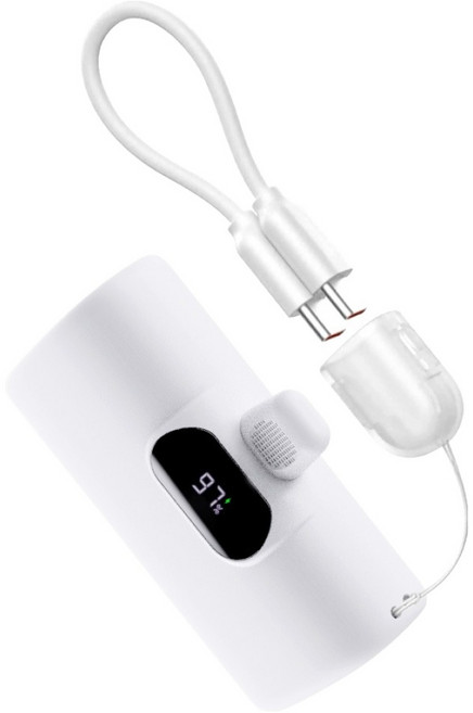 애니클리어 도킹형 고속 20W 휴대용 파워뱅크 잔량표시 보조배터리 10000mAh C타입, 혼합색상, PDB-PD10