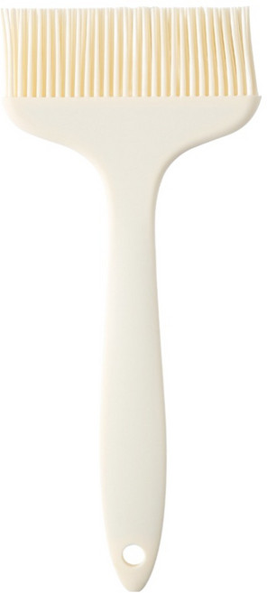 이지실리 실리콘 베이킹 오일 와이드 브러쉬, 화이트, 1개